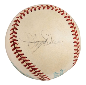 Dizzy Dean Exceptional Single Signed OAL Baseball (PSA/DNA)